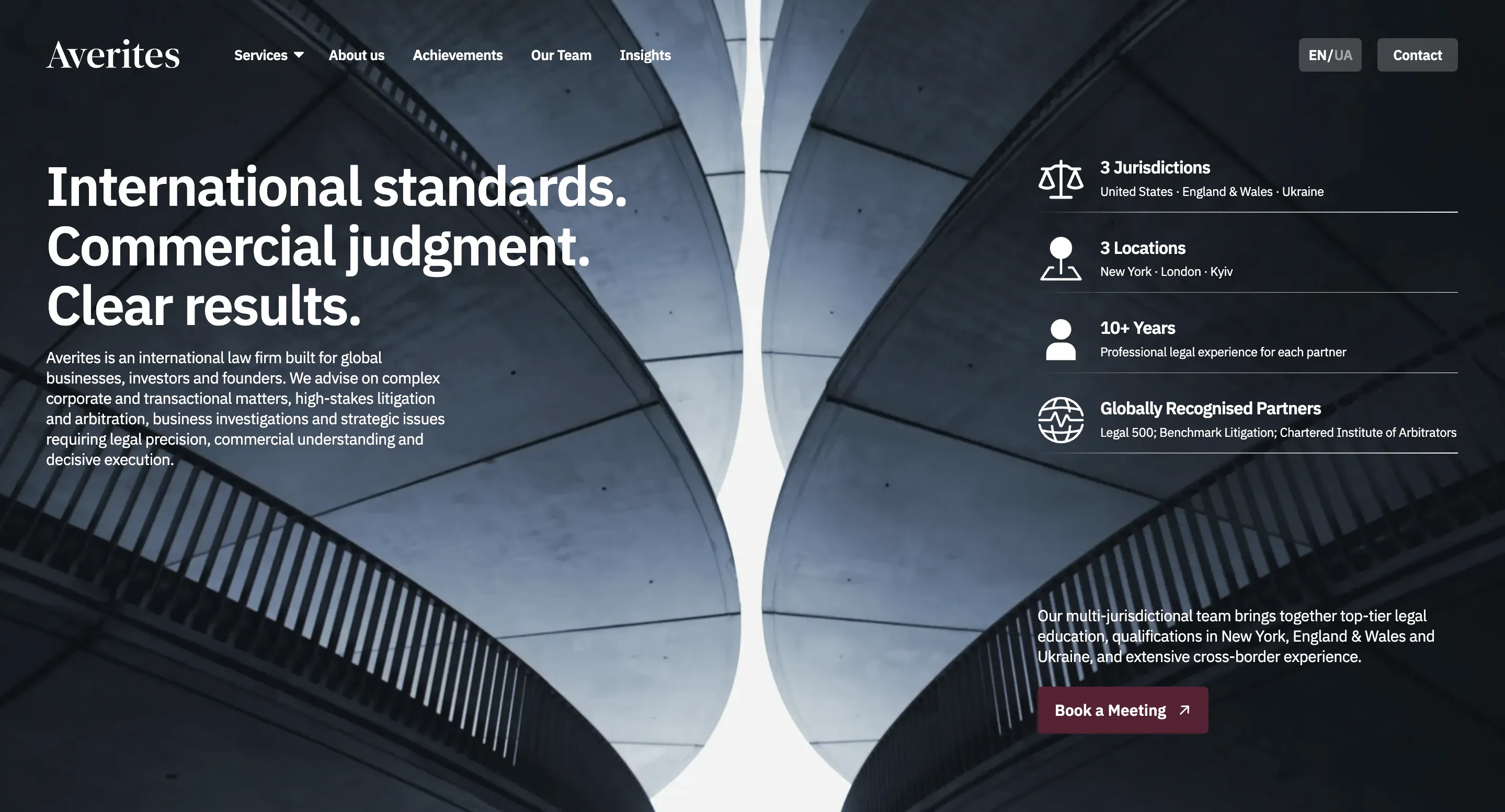 Averites studio website built by ROOKS
