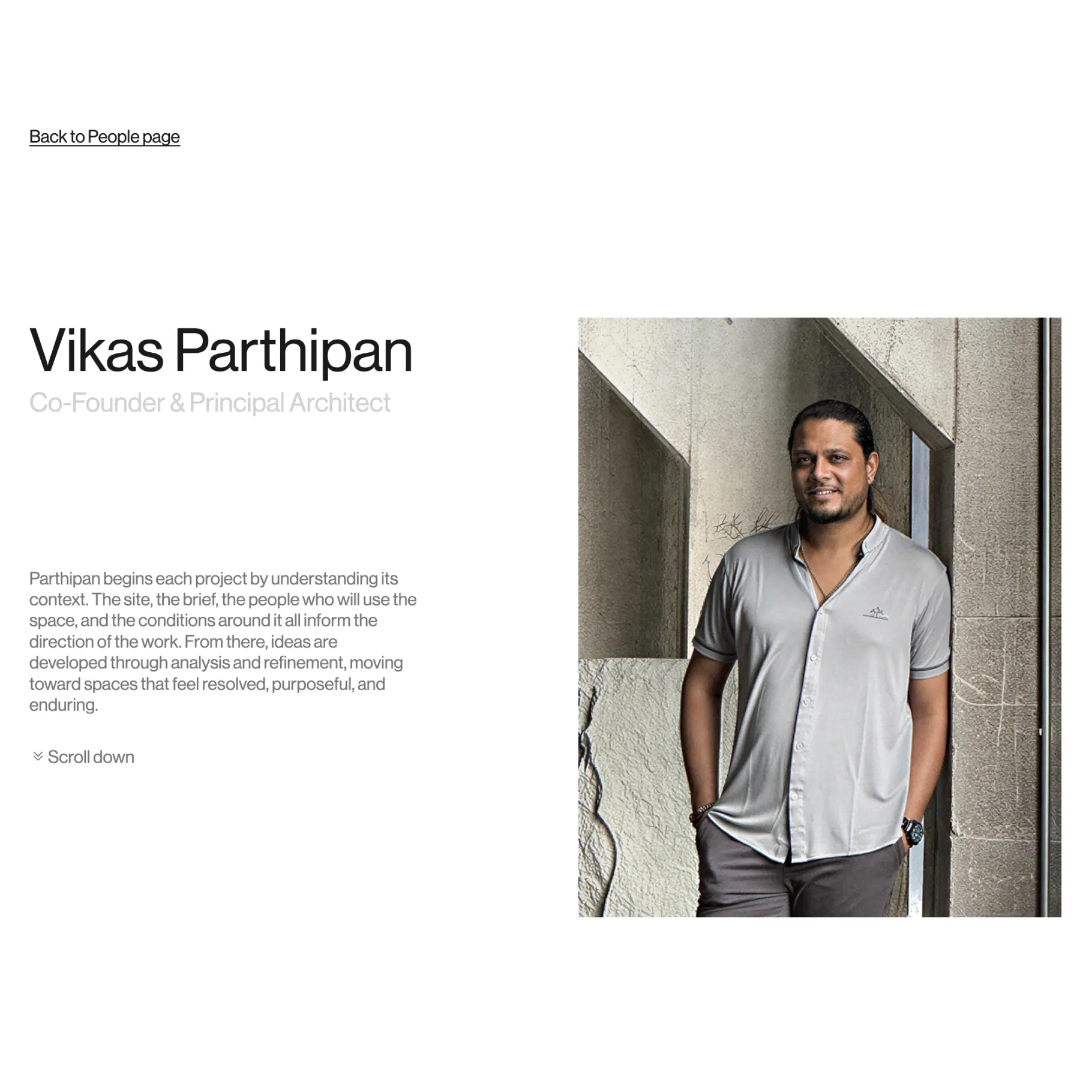 ADEPT Design studio website: screen 3 of 4