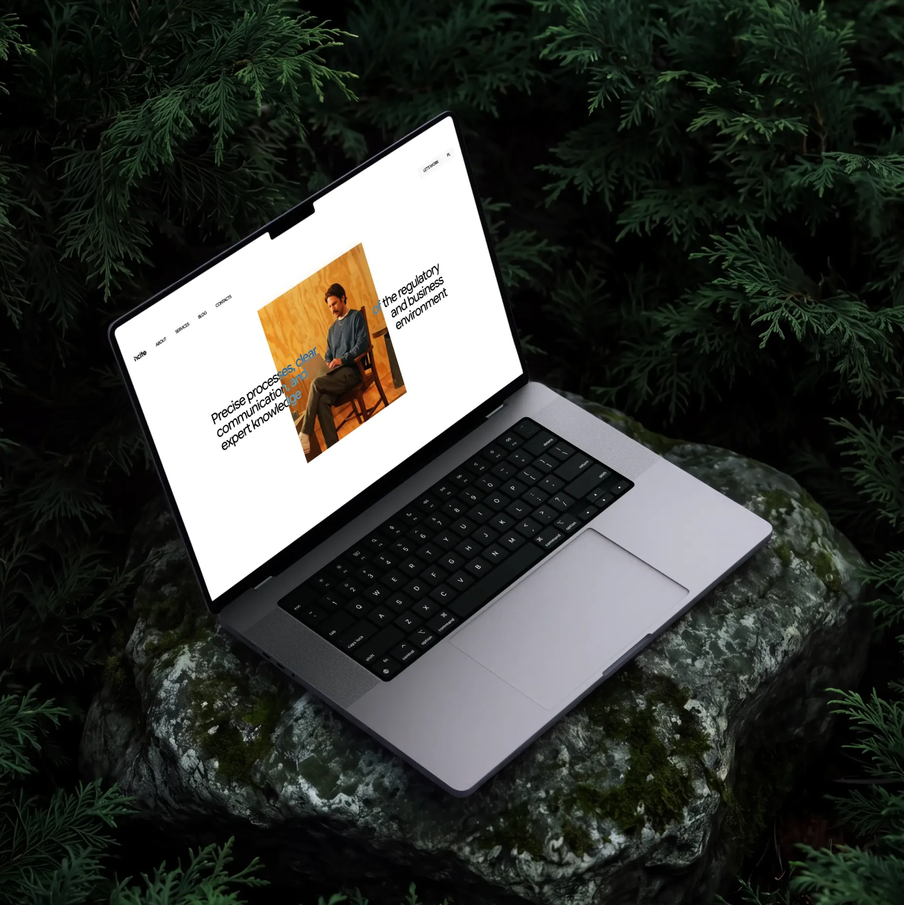Incite studio website: screen 2 of 4