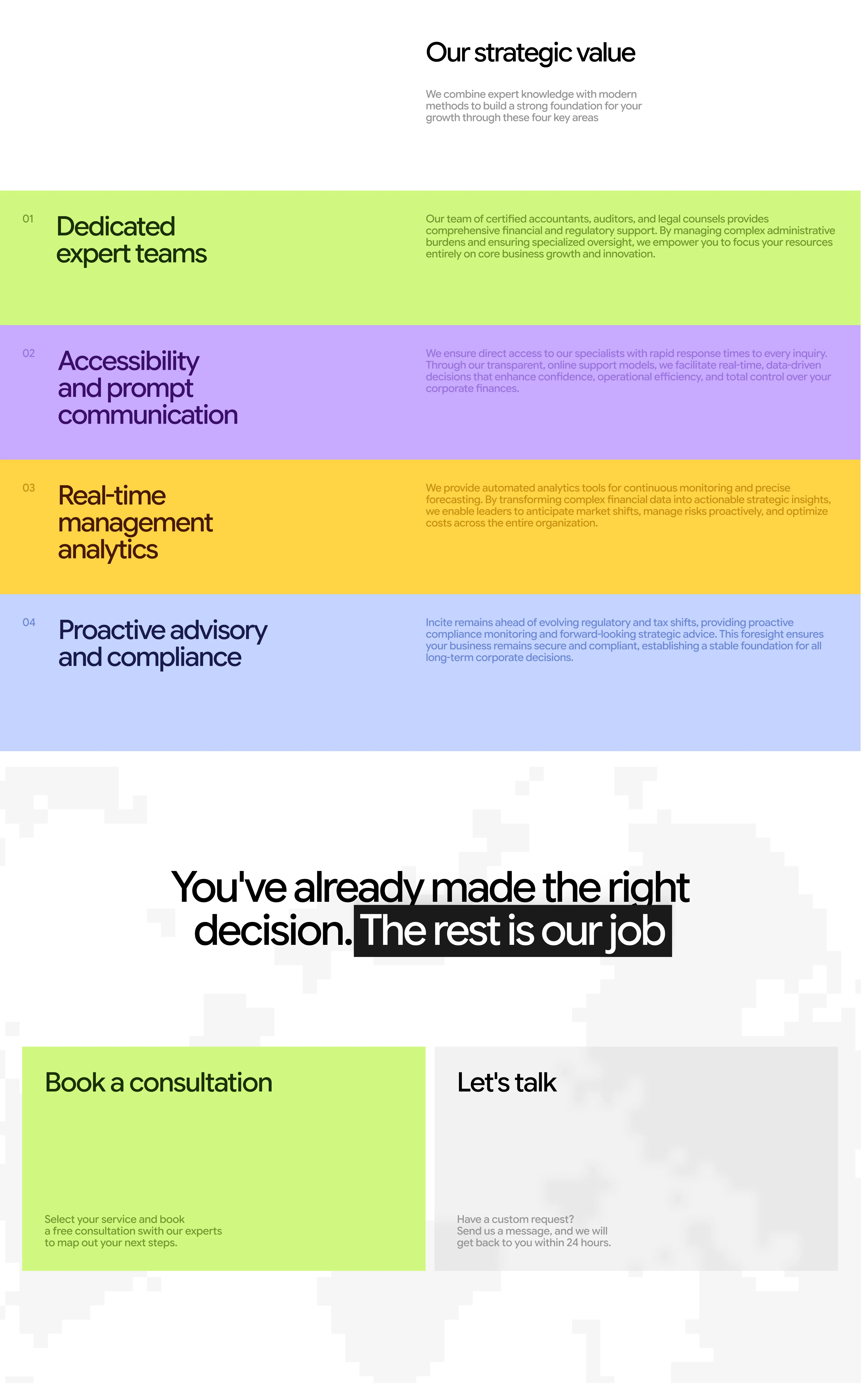 Incite studio website: screen 4 of 4