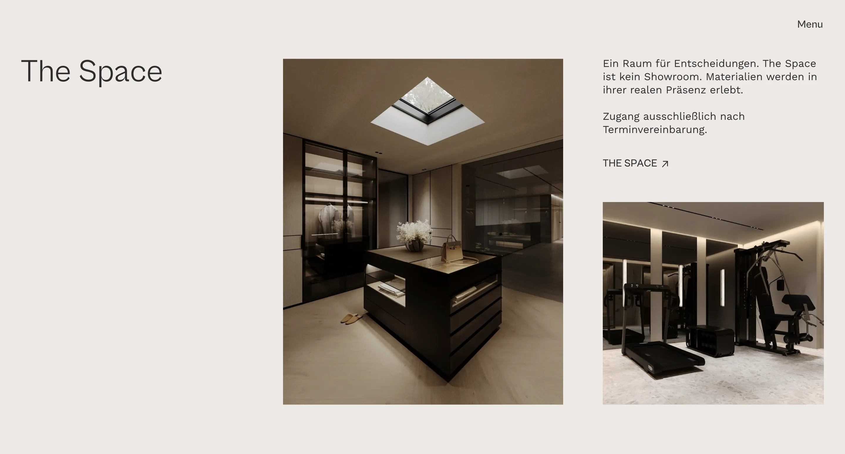Judith Schleicher studio website: screen 1 of 4