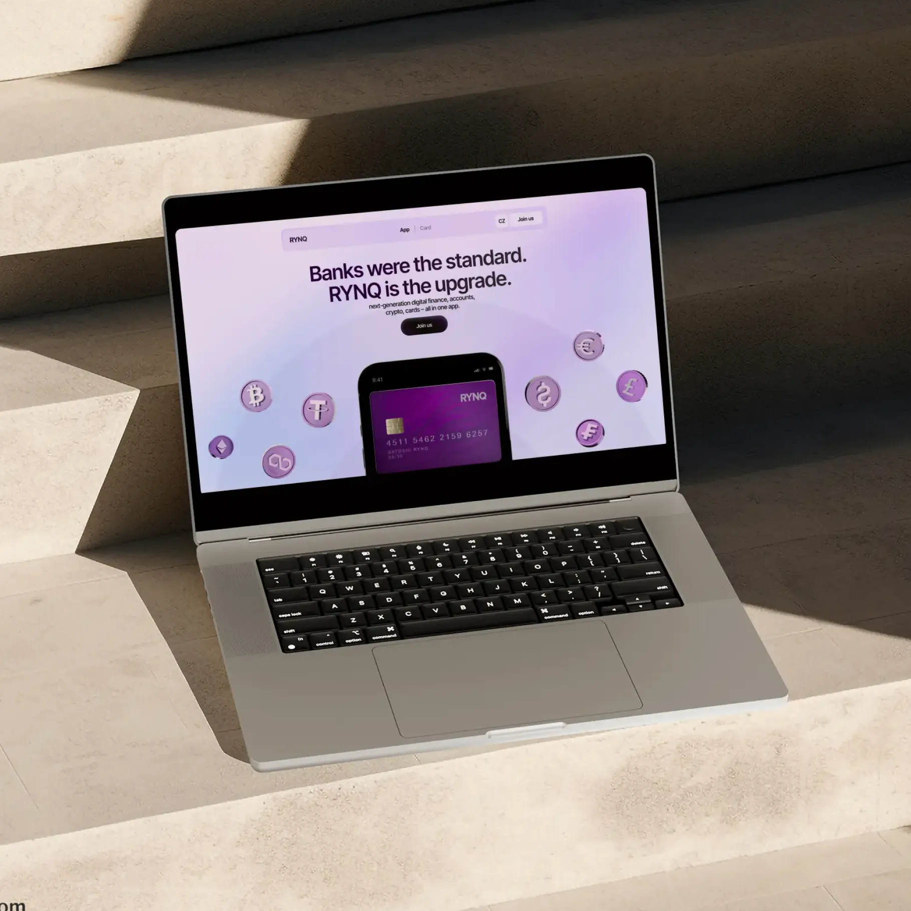 RYNQ web product: screen 3 of 4